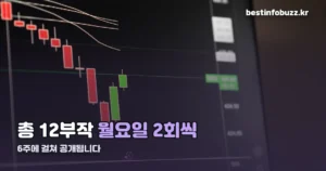 개미 김원훈: 주식의 세계 — 총 12부작, 월요일 2회씩 공개