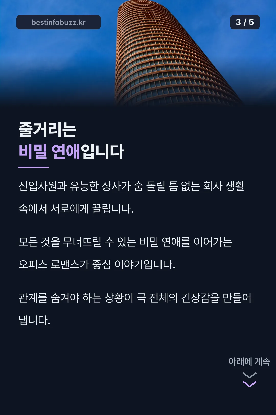 줄거리 비밀 연애