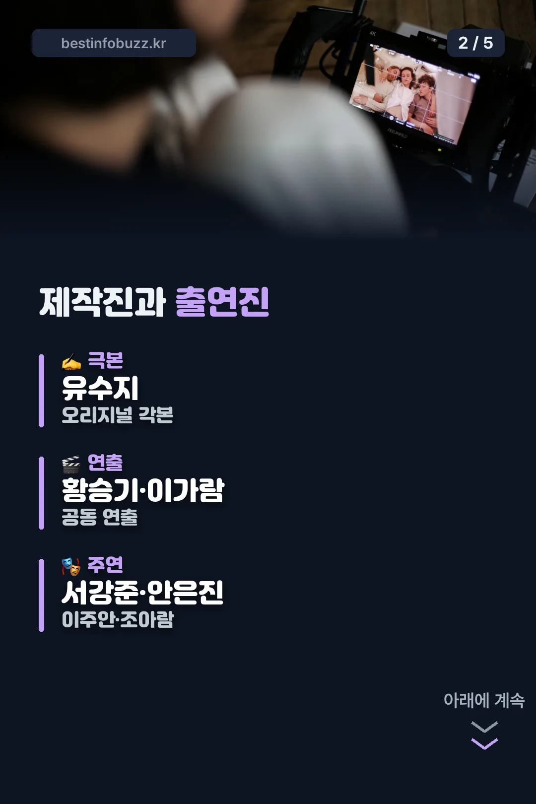제작진과 출연진