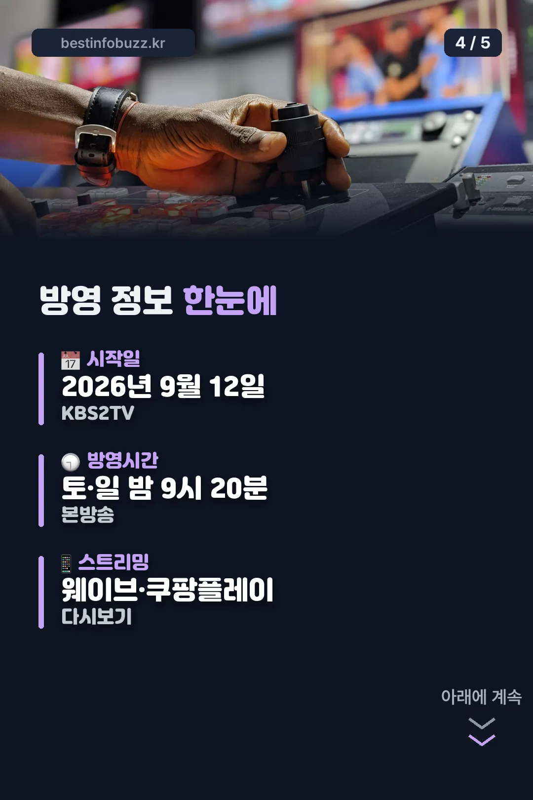 방영 정보