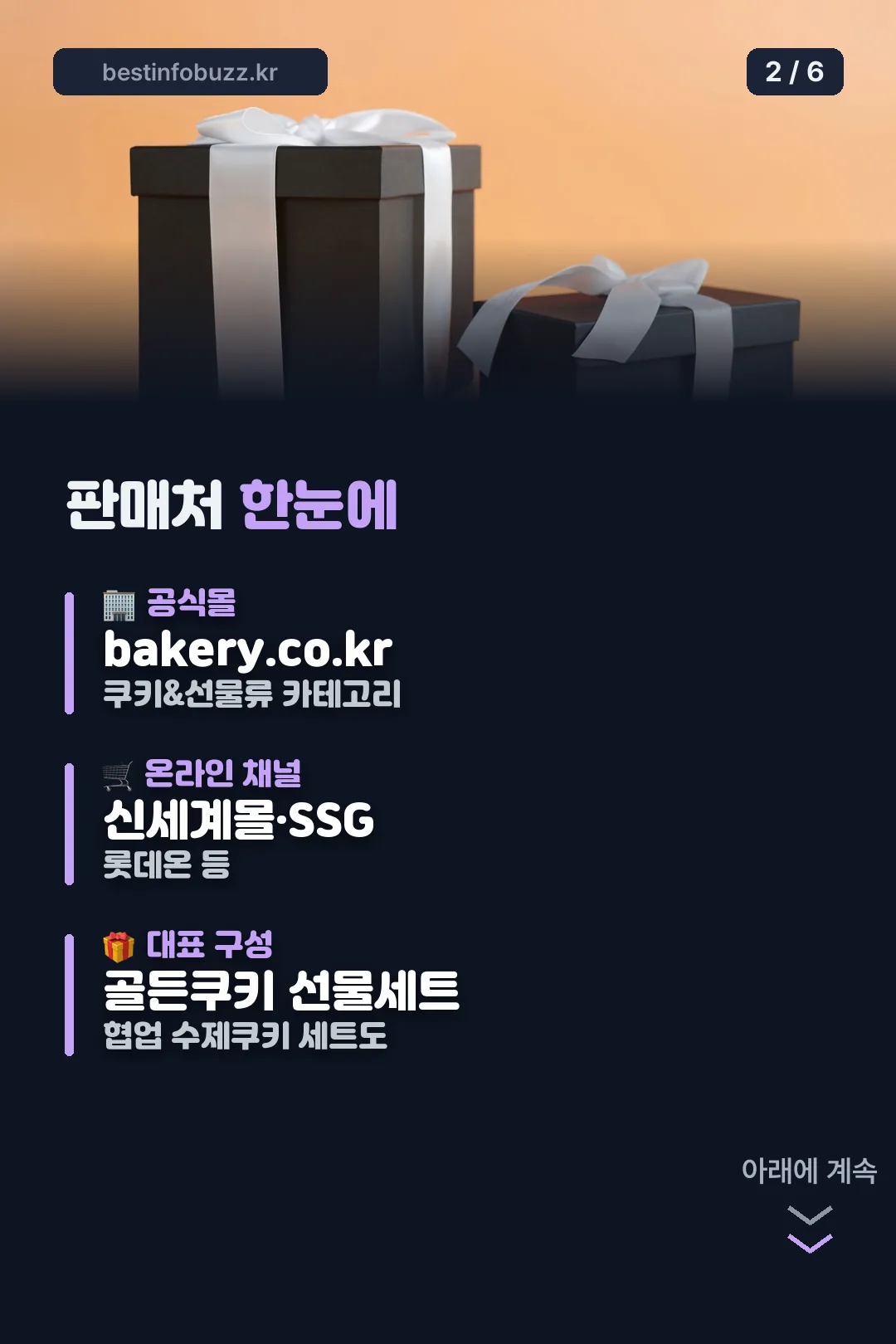 판매처 한눈에 보기